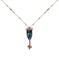 Necklace Ayala Bar Woman Summer Skies in Metal Alloy Cristallo H3637